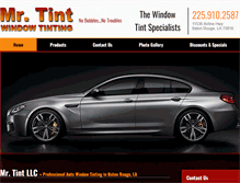 Tablet Screenshot of mrtint225.com